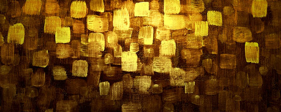 Gold Abstract Art