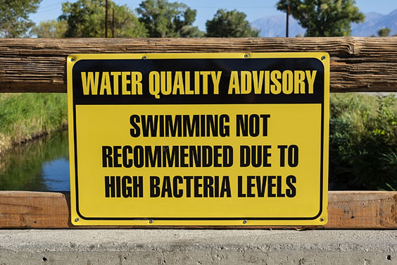 Water Quality Advisory - High Bacteria Levels