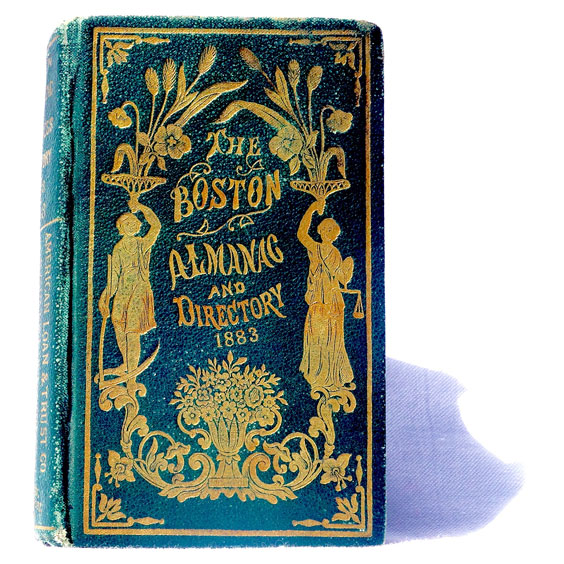 Vintage 19th Century Almanac