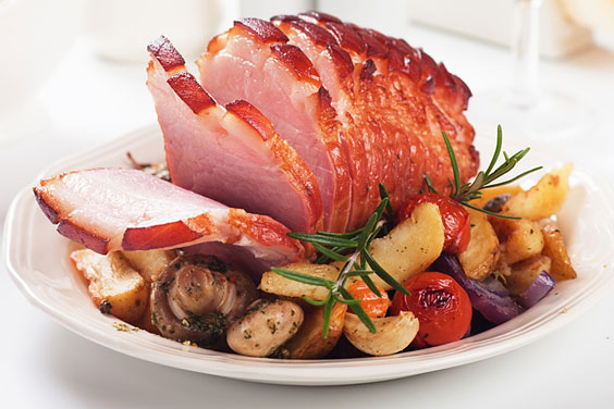Baked Ham and Vegetables