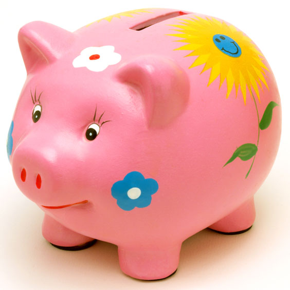 Pink Piggy Bank