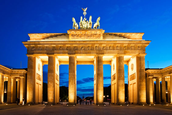 Brandenburg Gate in Berlin