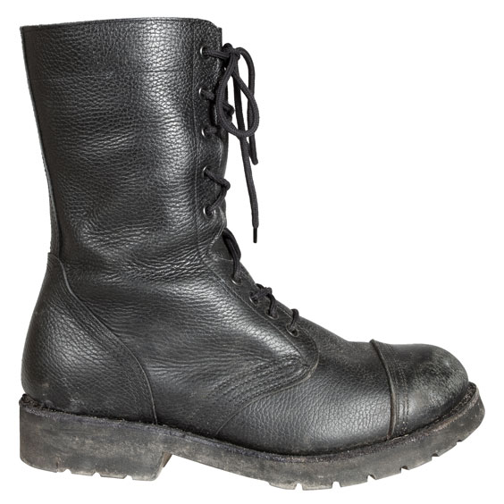 Leather Military Boot