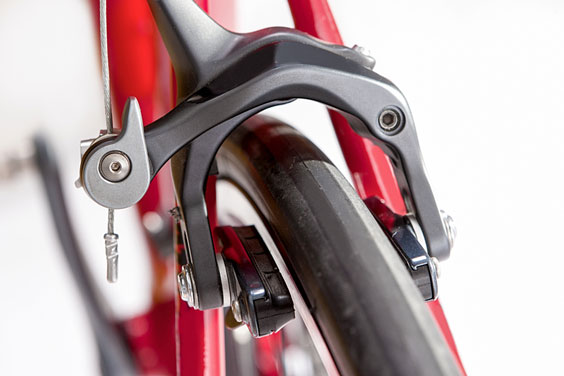 Bicycle Brakes Close-up