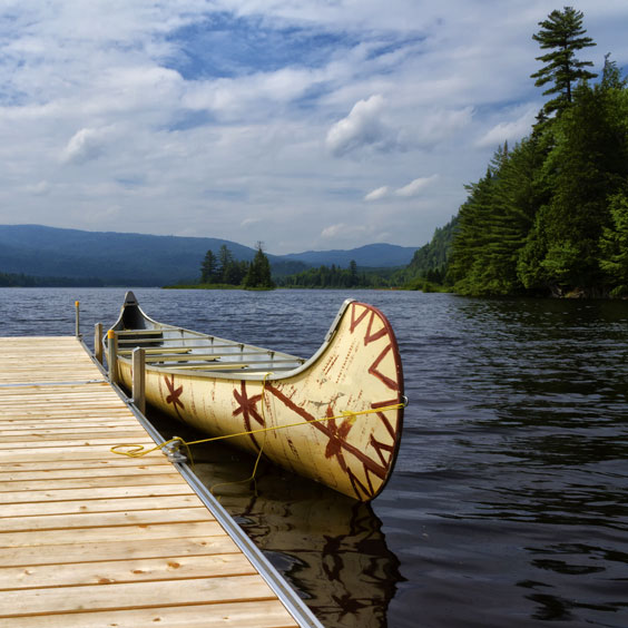 Birch Bark Canoe