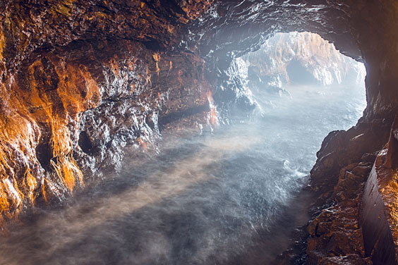 Natural Cave Entrance