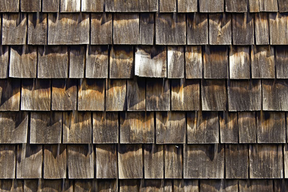 Weathered Cedar Shingles