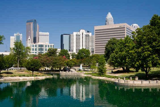 Charlotte, North Carolina Skyline