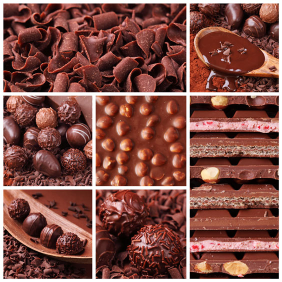 Chocolate Collage
