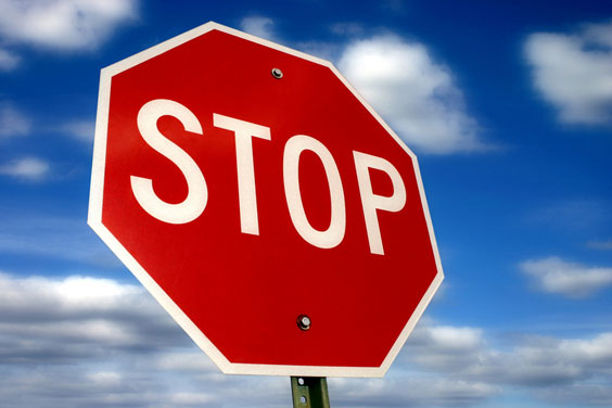 Drivers Must Comply with a Stop Sign