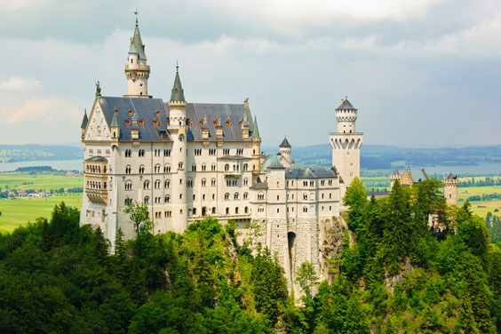 Neushwanstein - Disney Castle Inspiration