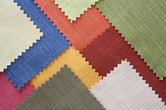 Colorful Fabric Samples