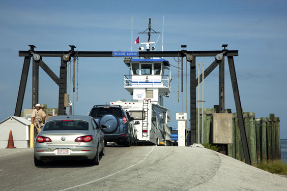 Car Ferry in North Carolina