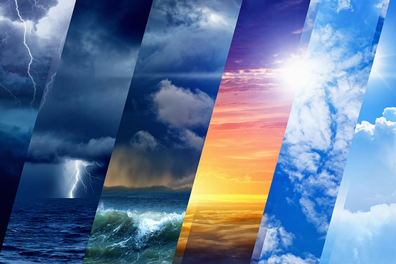 Weather Forecast Collage