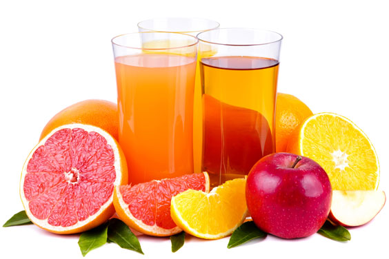 Juice and Fruit