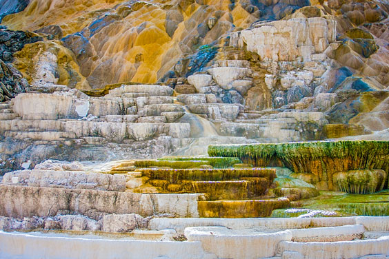 Limestone at Yellowstone National Park