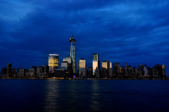 New York City Skyline at Dusk