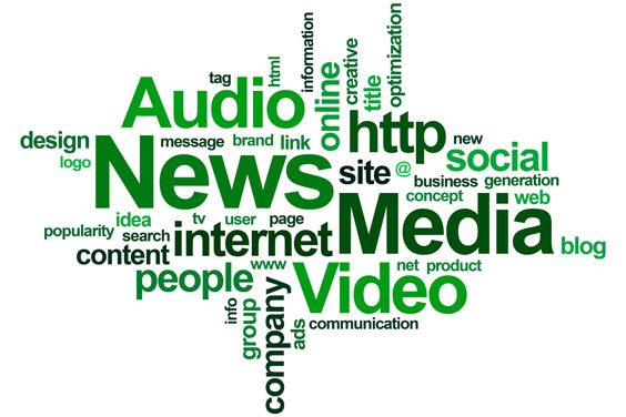 News Media Word Cloud