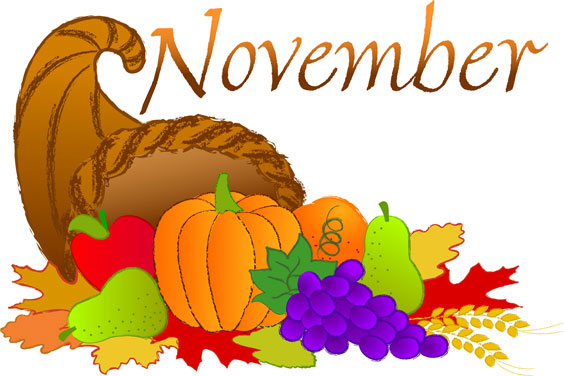 November - Thanksgiving Cornucopia