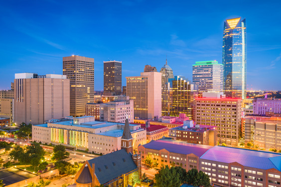 Oklahoma City, Oklahoma Skyline