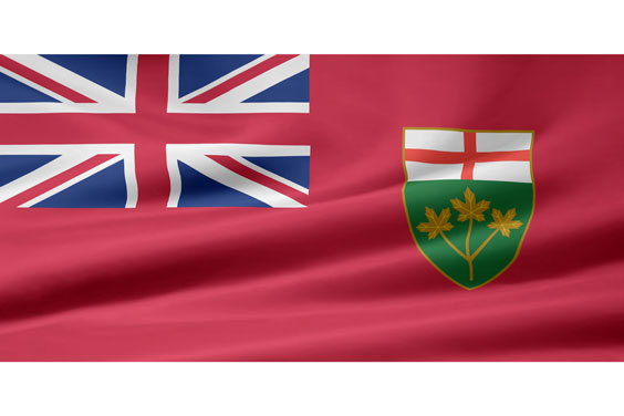 Ontario Flag