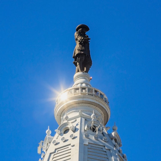 William Penn Statue on City Hall