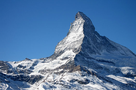 Renowned Matterhorn Summit in the Pennine Alps