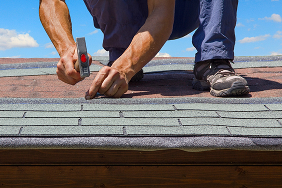 Installing Roofing Shingles