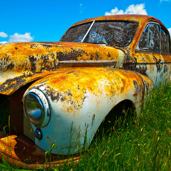 Old, Rusty Car