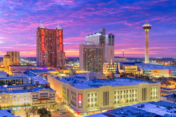 San Antonio, Texas Skyline