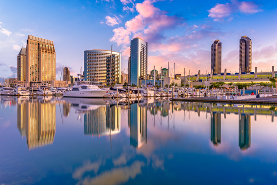 San Diego, California Skyline