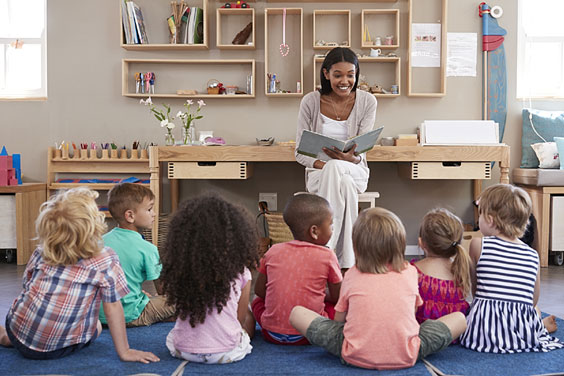 Story-telling Time in Kindergarten