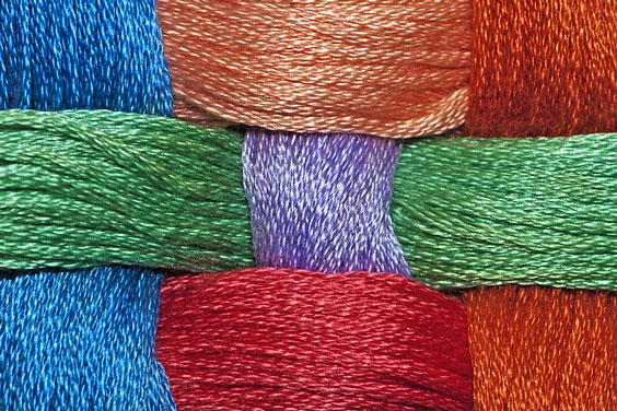 Colorful Wool Yarn